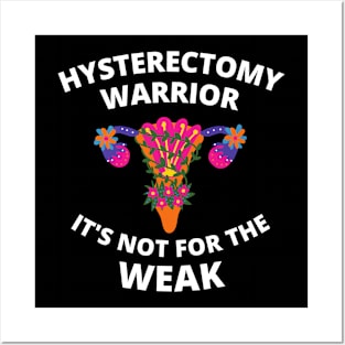Hysterectomy Warrior Uterus Surgery Posters and Art